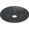 Ekena Millwork Bristol Ceiling Medallion (Fits Canopies up to 3 7/8"), 23 1/2"OD x 3 7/8"ID x 1"P, Pewter CM23BIPES - alternate 4